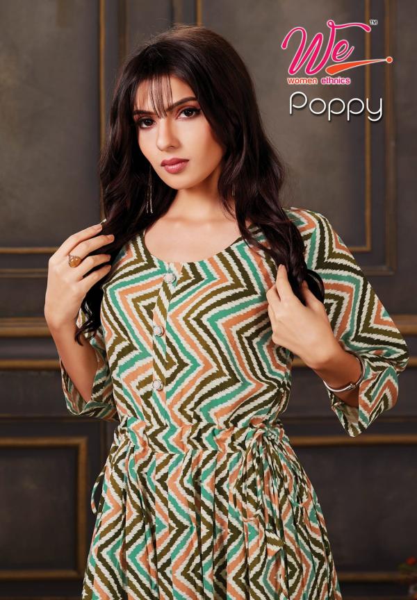 We Poppy Rayon Designer Exclusive Kurti Collection